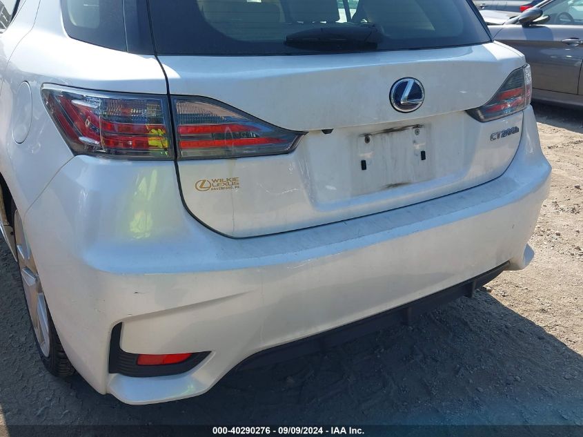 2016 Lexus Ct 200H VIN: JTHKD5BH7G2250846 Lot: 40290276