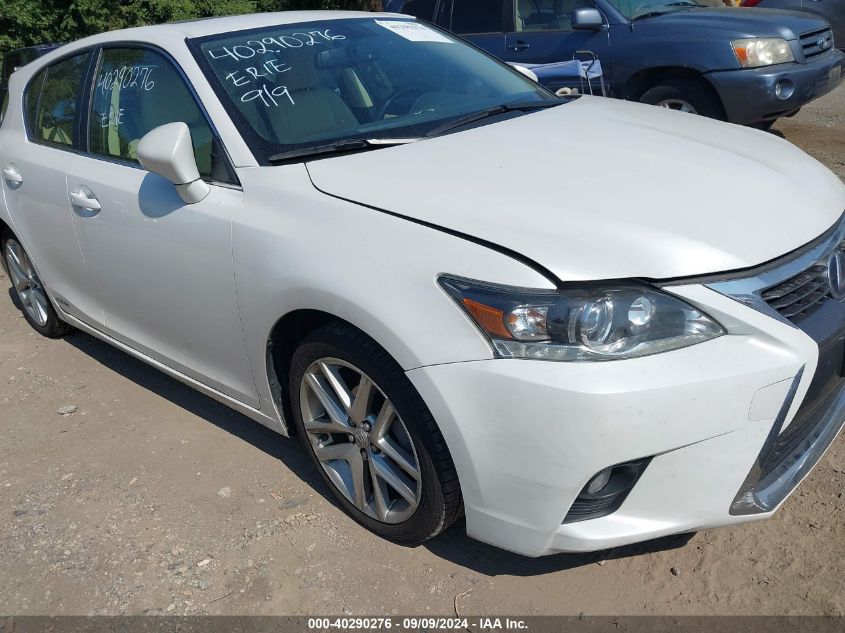 2016 Lexus Ct 200H VIN: JTHKD5BH7G2250846 Lot: 40290276