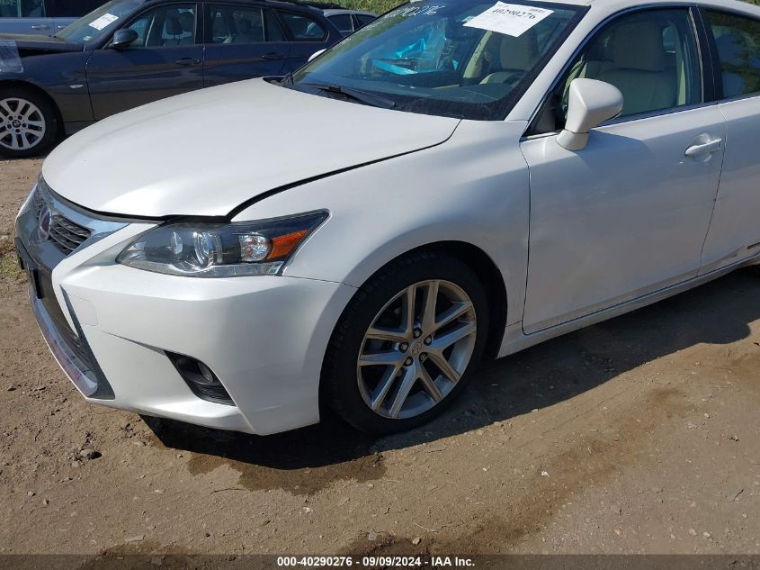 2016 Lexus Ct 200H VIN: JTHKD5BH7G2250846 Lot: 40290276