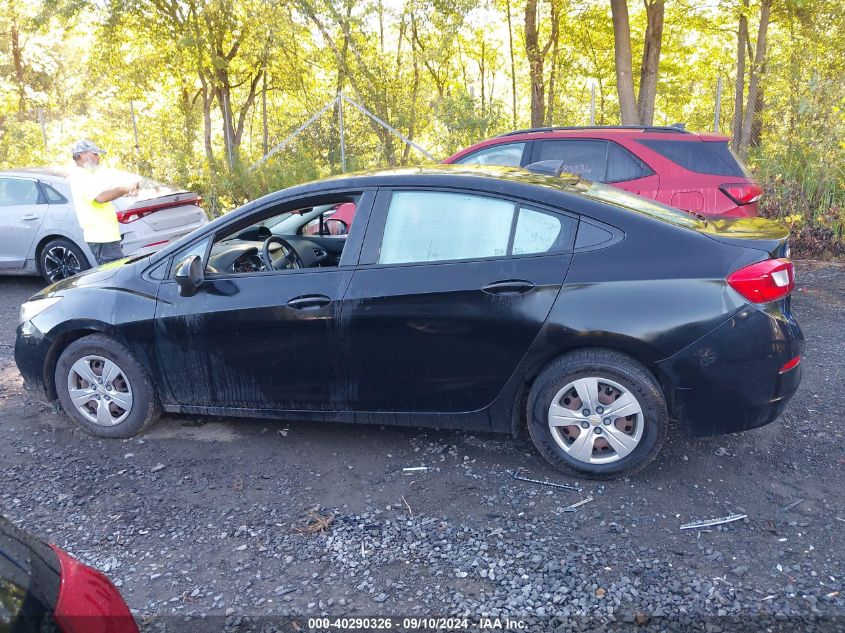 2017 Chevrolet Cruze Ls VIN: 1G1BC5SM3H7188828 Lot: 40290326