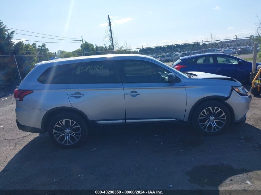 2017 Mitsubishi Outlander Es VIN: JA4AZ2A35HZ055009 Lot: 40290359