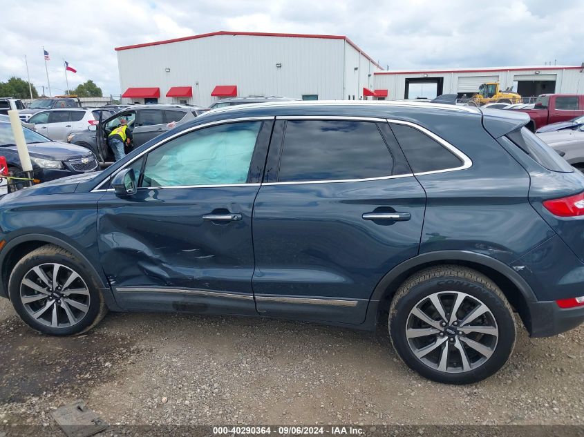 2019 Lincoln Mkc Reserve VIN: 5LMCJ3D93KUL18025 Lot: 40290364