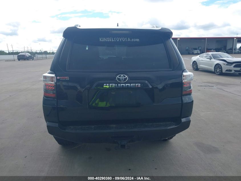 2018 Toyota 4Runner Sr5 Premium VIN: JTEBU5JR6J5491178 Lot: 40290380