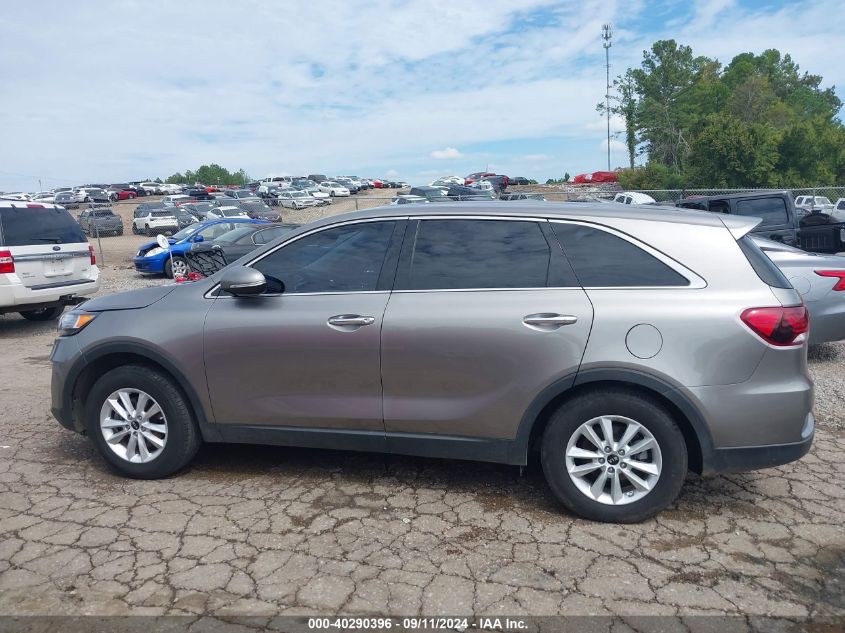 2019 Kia Sorento 2.4L L VIN: 5XYPG4A3XKG538177 Lot: 40290396