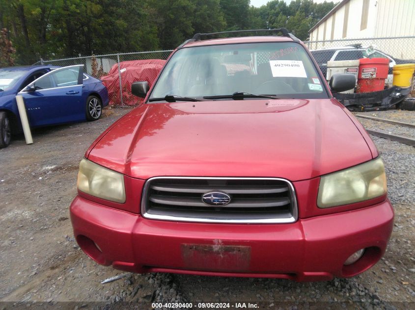 2005 Subaru Forester 2.5Xs VIN: JF1SG65685H736543 Lot: 40290400