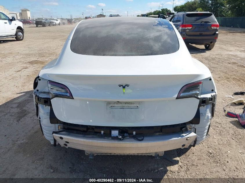 2021 Tesla Model 3 Standard Range Plus Rear-Wheel Drive VIN: 5YJ3E1EA5MF913334 Lot: 40290462