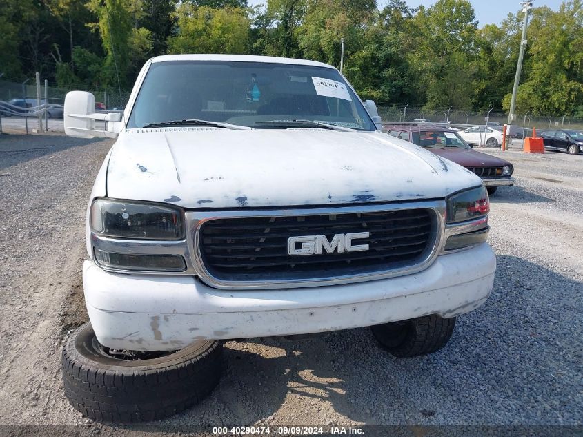 1999 GMC Sierra 1500 Sle VIN: 2GTEK19T8X1528189 Lot: 40290474