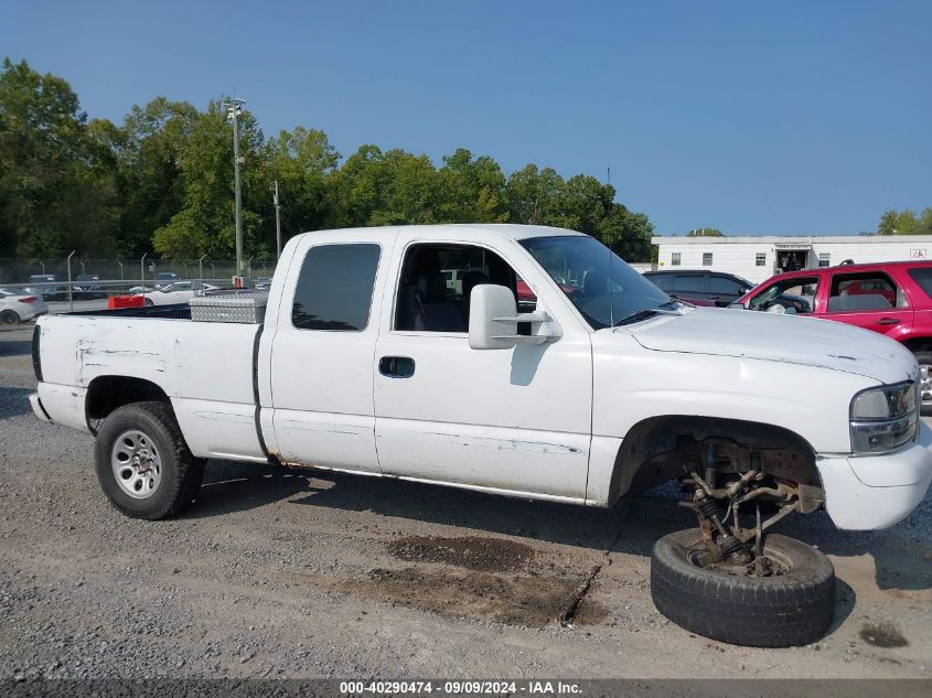 1999 GMC Sierra 1500 Sle VIN: 2GTEK19T8X1528189 Lot: 40290474