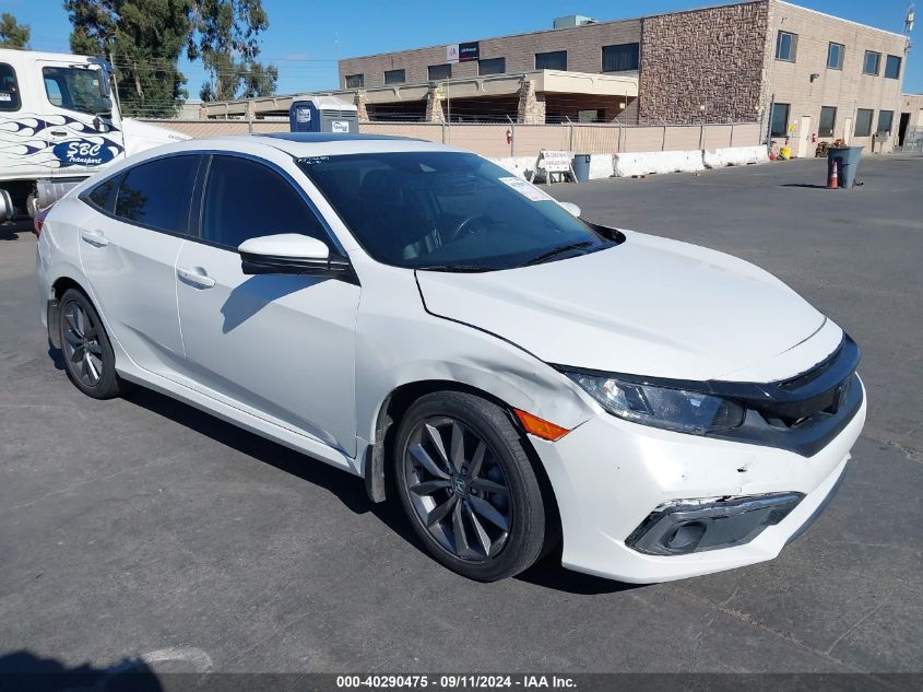 2019 Honda Civic Ex-L VIN: JHMFC1F76KX014750 Lot: 40536837