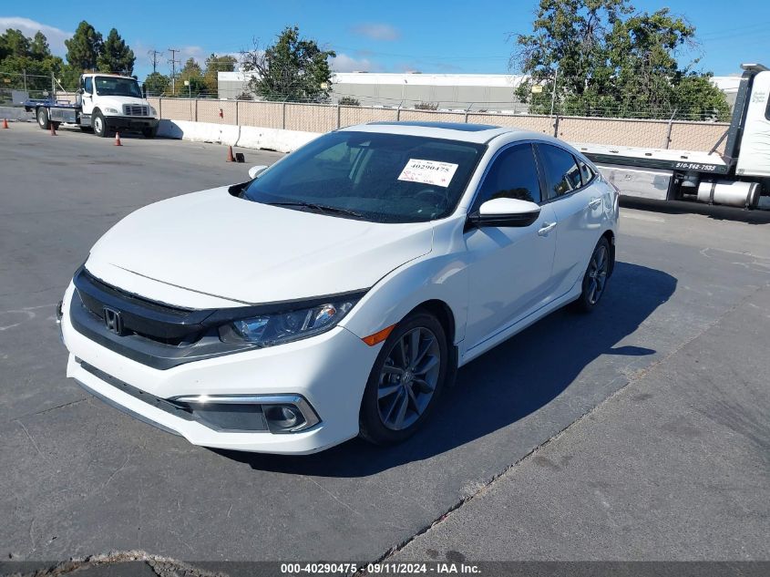 2019 Honda Civic Ex-L VIN: JHMFC1F76KX014750 Lot: 40536837