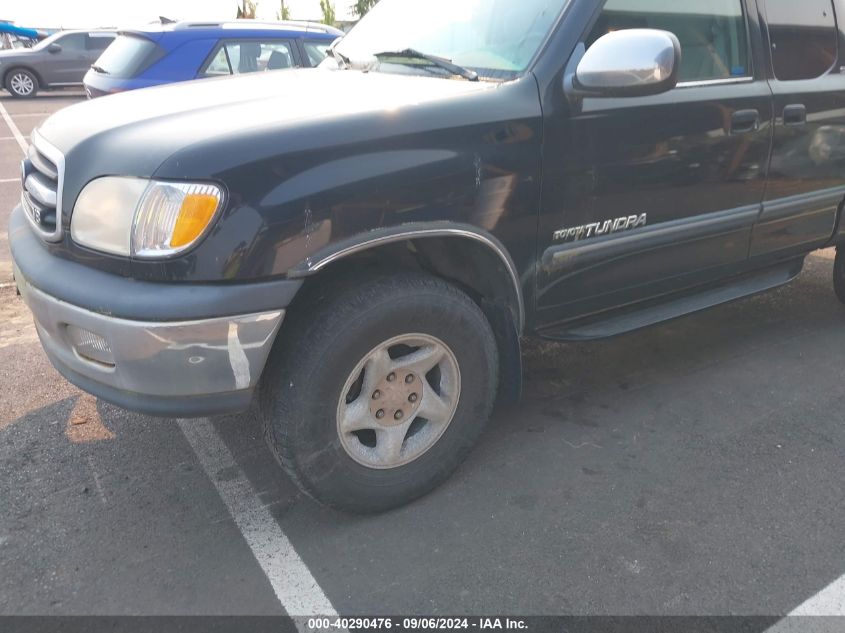 2000 Toyota Tundra Sr5 V8 VIN: 5TBBT4416YS004422 Lot: 40290476