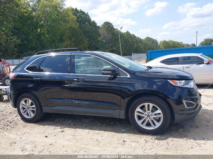 2017 Ford Edge Sel VIN: 2FMPK3J89HBB92961 Lot: 40290487