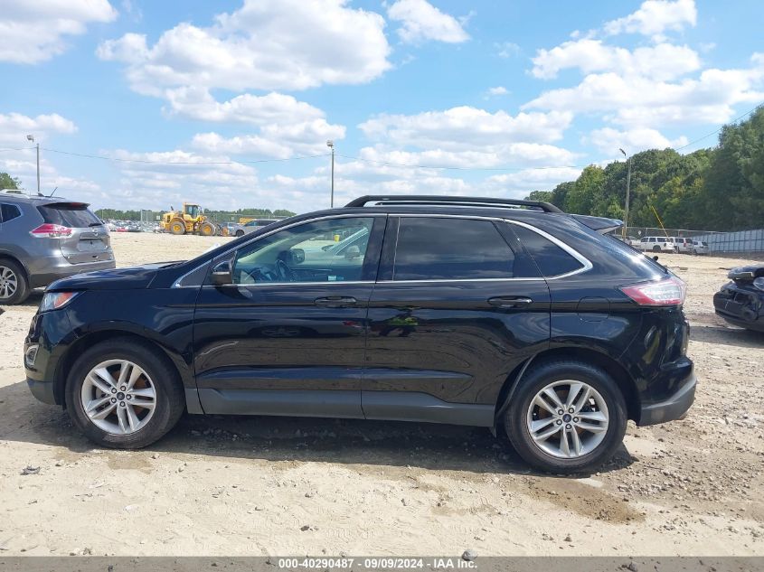 2017 Ford Edge Sel VIN: 2FMPK3J89HBB92961 Lot: 40290487