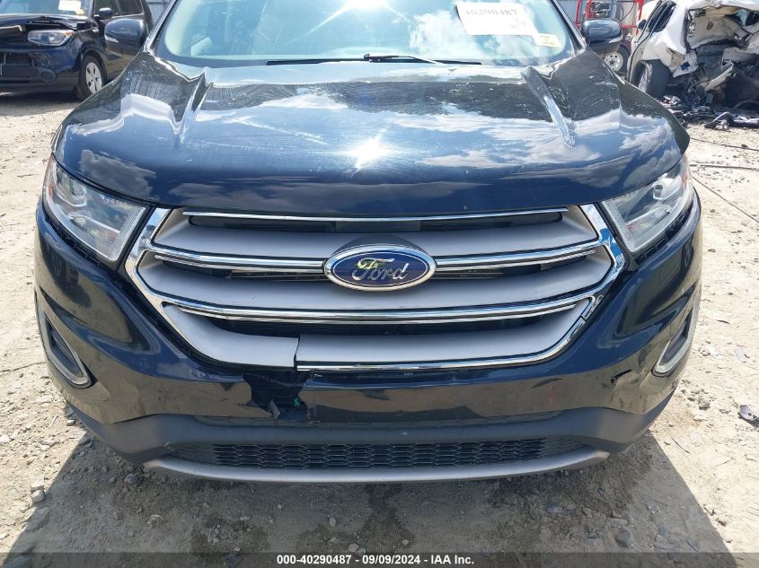 2017 Ford Edge Sel VIN: 2FMPK3J89HBB92961 Lot: 40290487