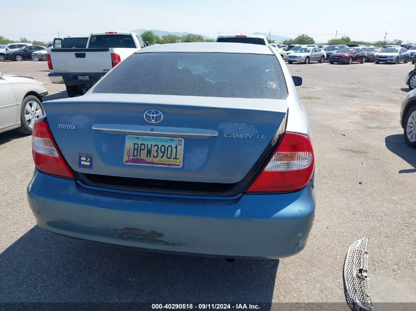 2004 Toyota Camry Le/Xle/Se VIN: 4T1BE32K04U890570 Lot: 40290518