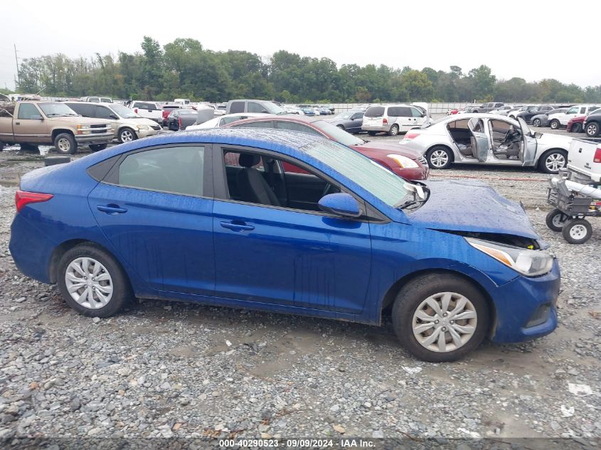 2021 Hyundai Accent Se VIN: 3KPC24A60ME146459 Lot: 40290523