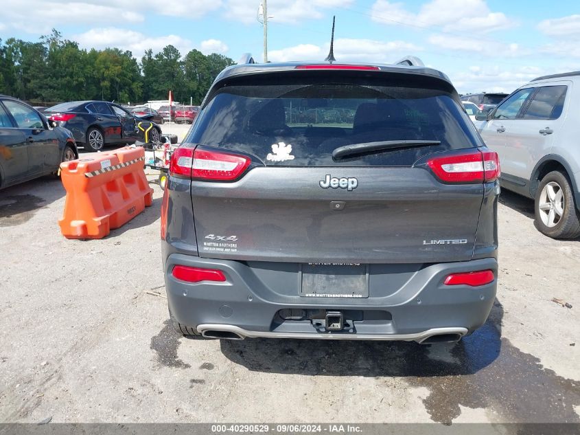 2015 Jeep Cherokee Limited VIN: 1C4PJMDS8FW698376 Lot: 40290529