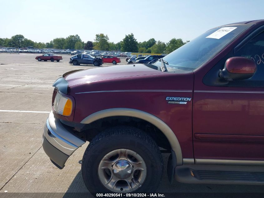 2000 Ford Expedition Eddie Bauer VIN: 1FMPU18L2YLC40535 Lot: 40290541