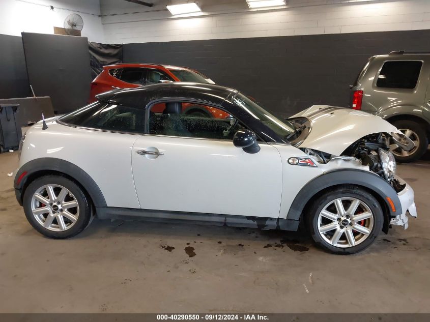 2012 Mini Cooper S VIN: WMWSX3C54CT154708 Lot: 40290550