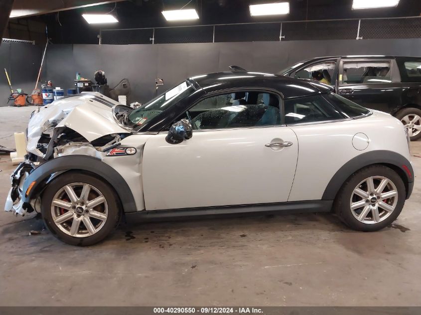 2012 Mini Cooper S VIN: WMWSX3C54CT154708 Lot: 40290550