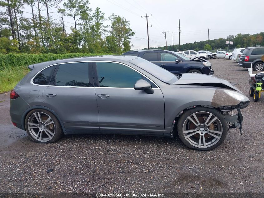 2012 Porsche Cayenne S VIN: WP1AB2A2XCLA49430 Lot: 40290566