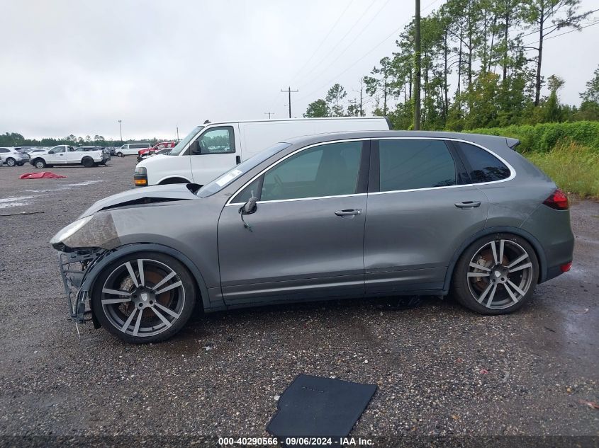 2012 Porsche Cayenne S VIN: WP1AB2A2XCLA49430 Lot: 40290566