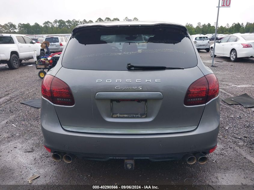 2012 Porsche Cayenne S VIN: WP1AB2A2XCLA49430 Lot: 40290566