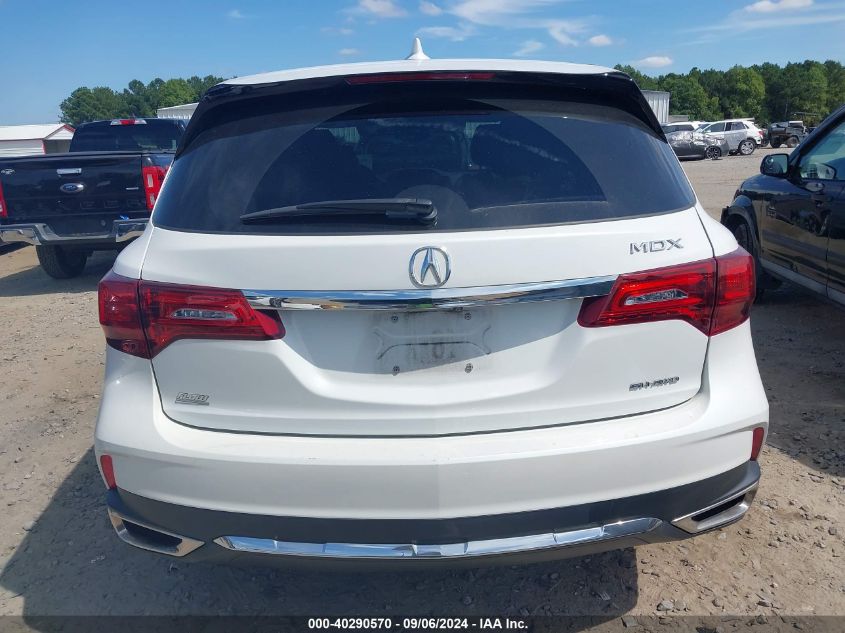 2020 Acura Mdx Standard VIN: 5J8YD4H30LL036496 Lot: 40290570