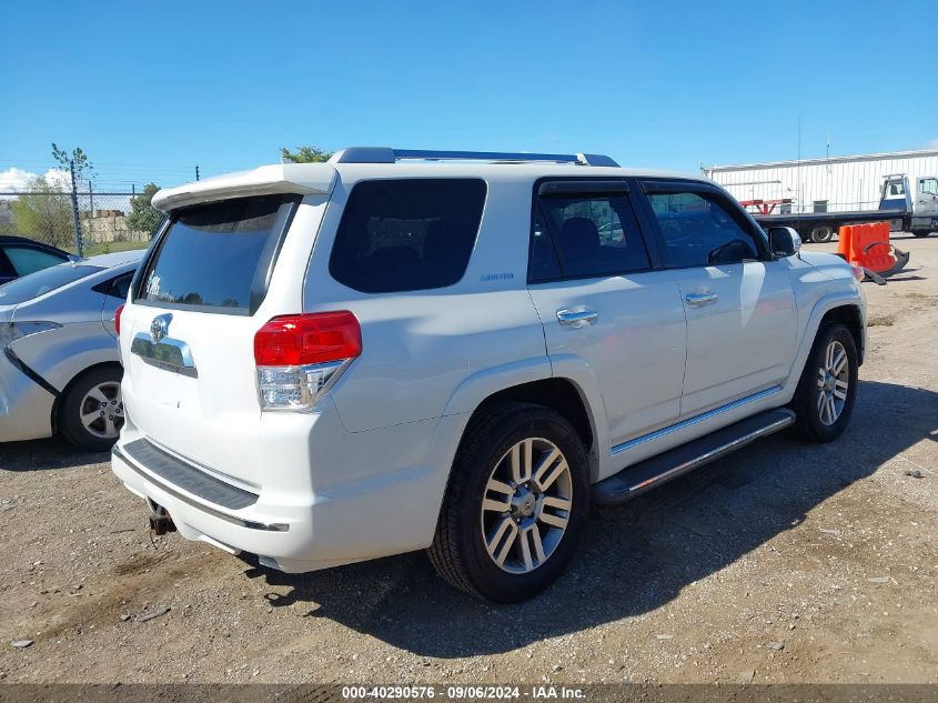 2010 Toyota 4Runner Limited V6 VIN: JTEBU5JR4A5011493 Lot: 40290576