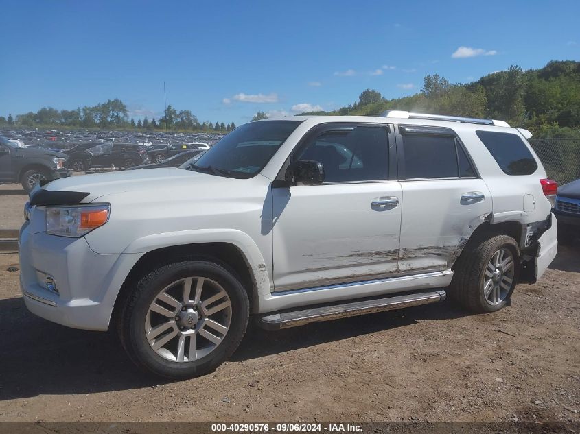 2010 Toyota 4Runner Limited V6 VIN: JTEBU5JR4A5011493 Lot: 40290576