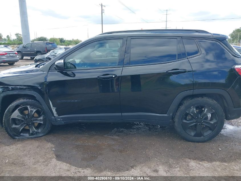 2019 Jeep Compass Altitude Fwd VIN: 3C4NJCBB2KT815163 Lot: 40290610