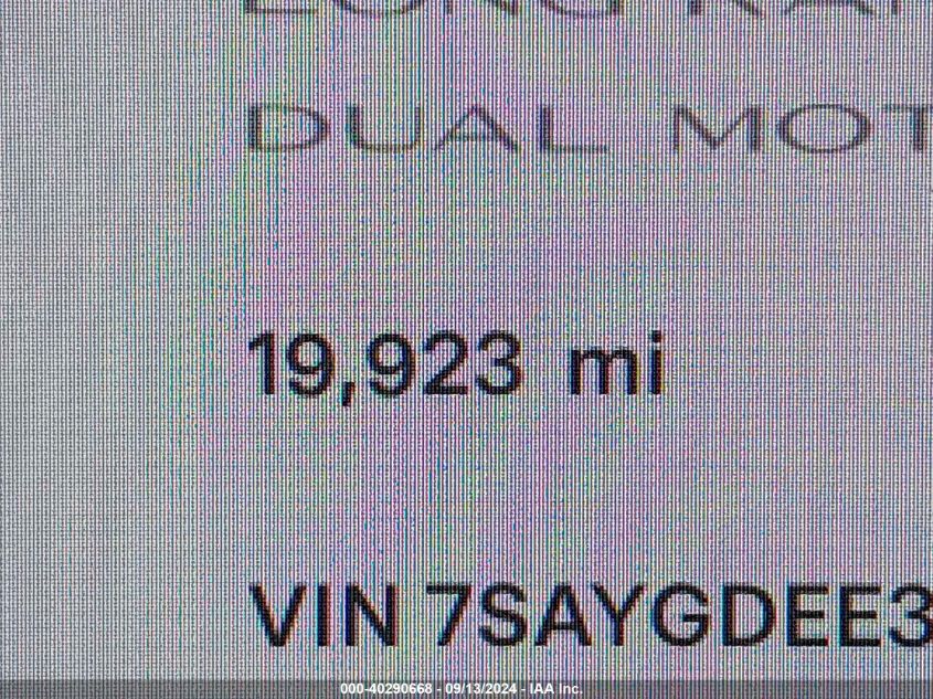 2023 Tesla Model Y Awd/Long Range Dual Motor All-Wheel Drive VIN: 7SAYGDEE3PF776129 Lot: 40290668
