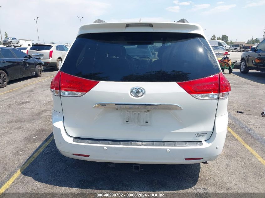 2013 Toyota Sienna Limited 7 Passenger VIN: 5TDDK3DC9DS050450 Lot: 40290702