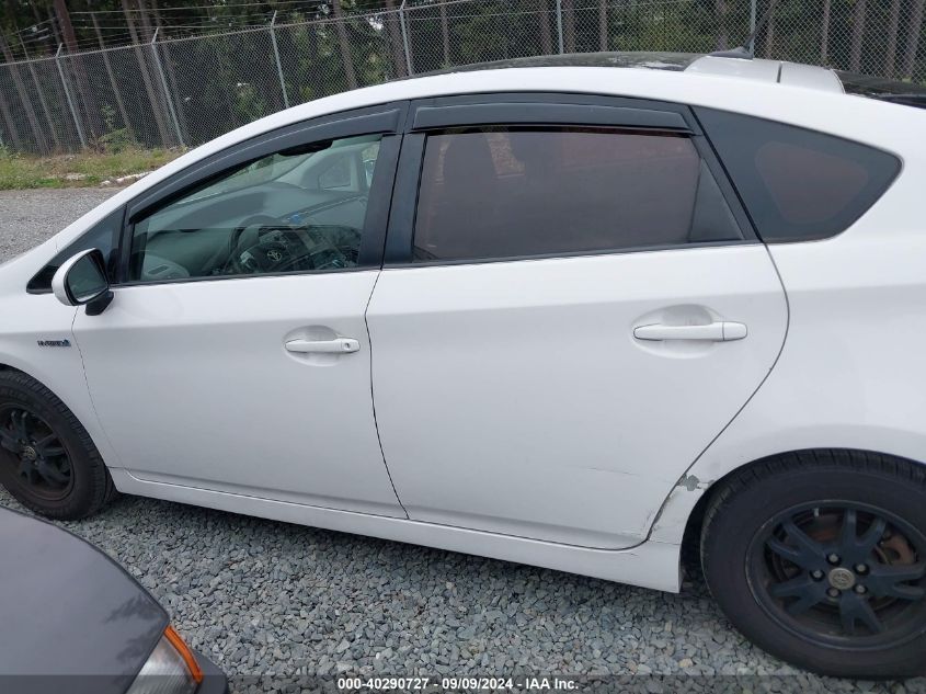 2010 Toyota Prius Iv VIN: JTDKN3DU1A0114230 Lot: 40290727