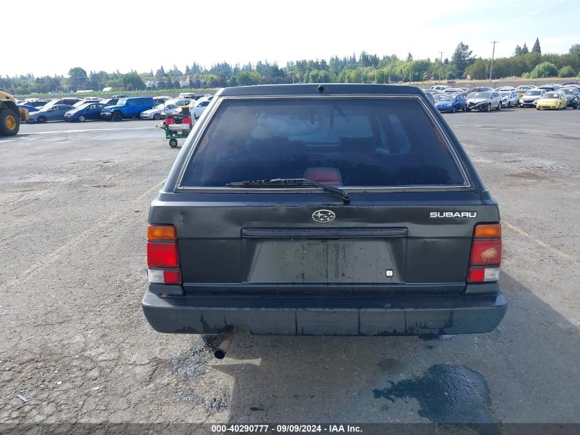 JF2AN52B1ND409949 1992 Subaru Loyale