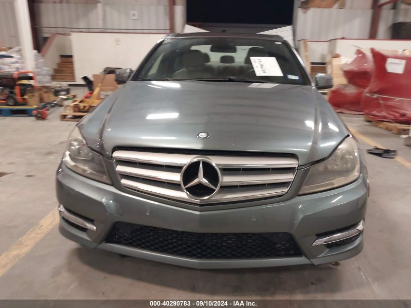 2012 Mercedes-Benz C 250 250 VIN: WDDGF4HB8CR201046 Lot: 40290783