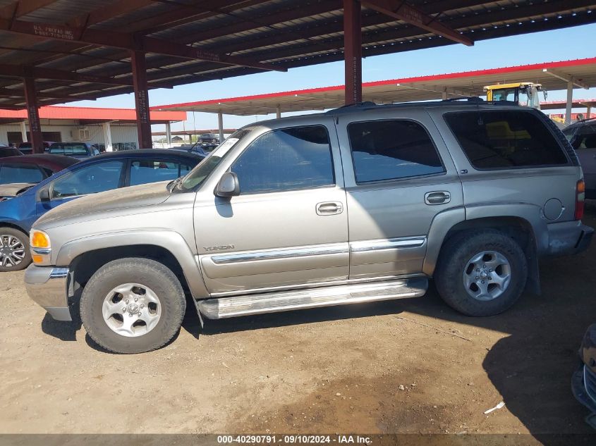 2001 GMC Yukon VIN: 1GKEK13T01J198543 Lot: 40290791