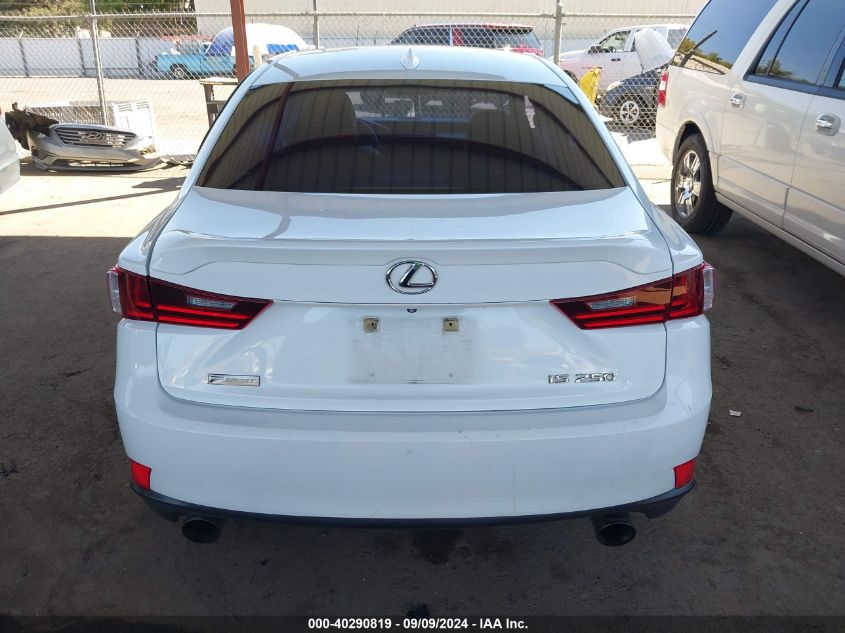 2015 Lexus Is 250 VIN: JTHBF1D20F5074392 Lot: 40290819