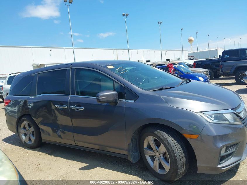 2019 Honda Odyssey Ex-L VIN: 5FNRL6H76KB072151 Lot: 40290832