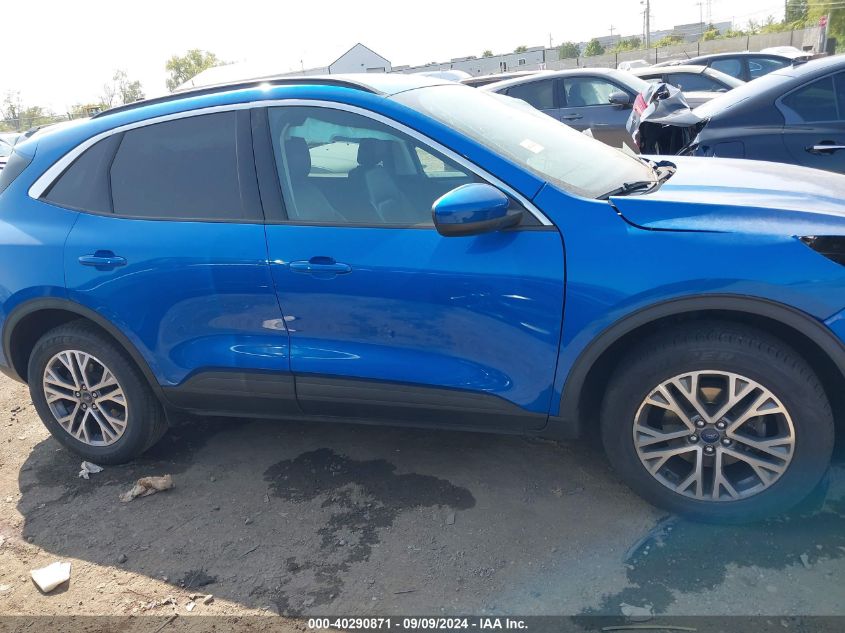 2021 Ford Escape Sel VIN: 1FMCU0H6XMUA14184 Lot: 40290871