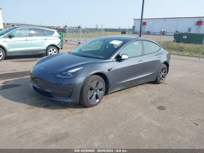 2022 TESLA MODEL 3 LONG RANGE DUAL MOTOR ALL-WHEEL DRIVE - 5YJ3E1EB5NF121033