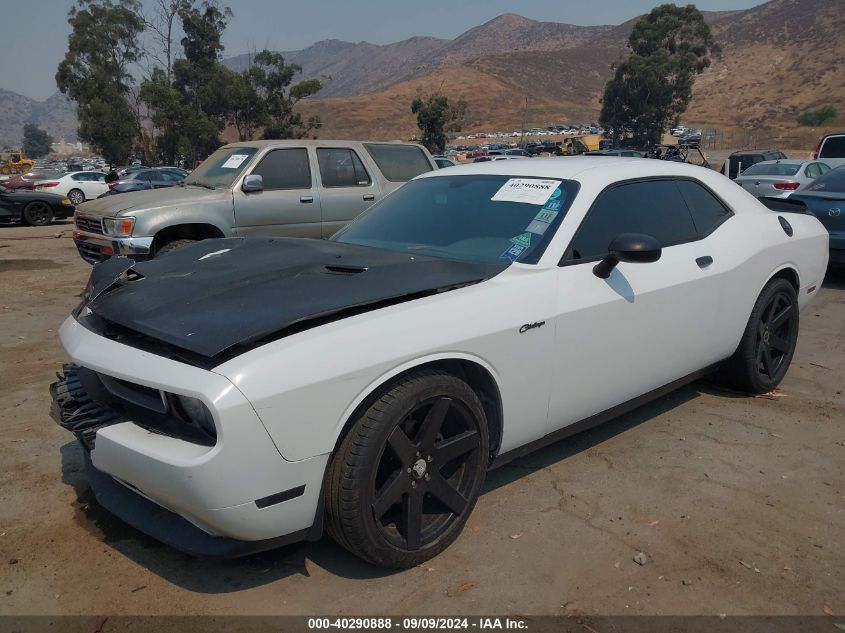 VIN 2C3CDYAG7EH110983 2014 Dodge Challenger, Sxt no.2