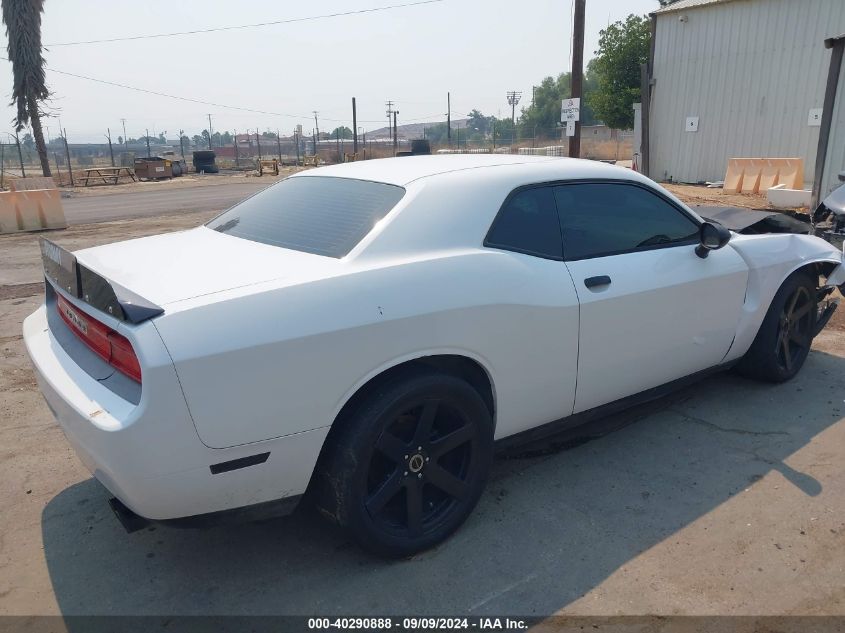 VIN 2C3CDYAG7EH110983 2014 Dodge Challenger, Sxt no.4