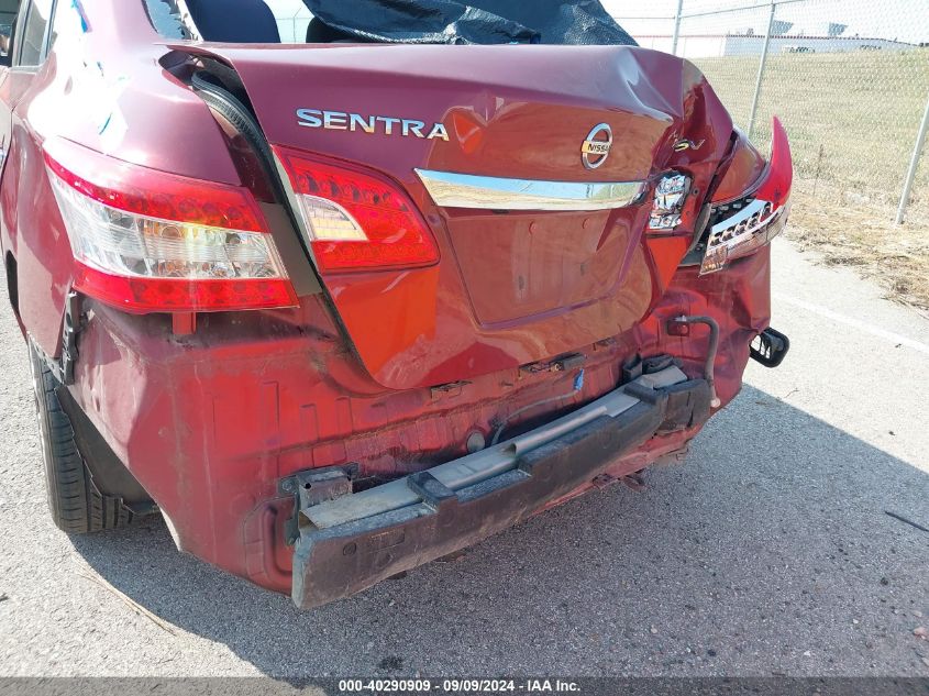 2015 Nissan Sentra Sv VIN: 3N1AB7AP7FY318752 Lot: 40290909