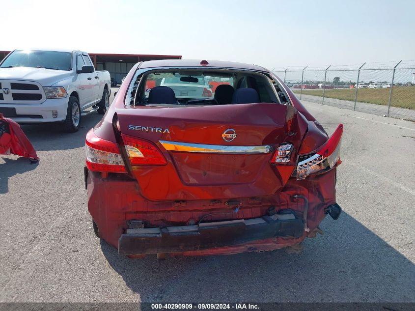 2015 Nissan Sentra Sv VIN: 3N1AB7AP7FY318752 Lot: 40290909