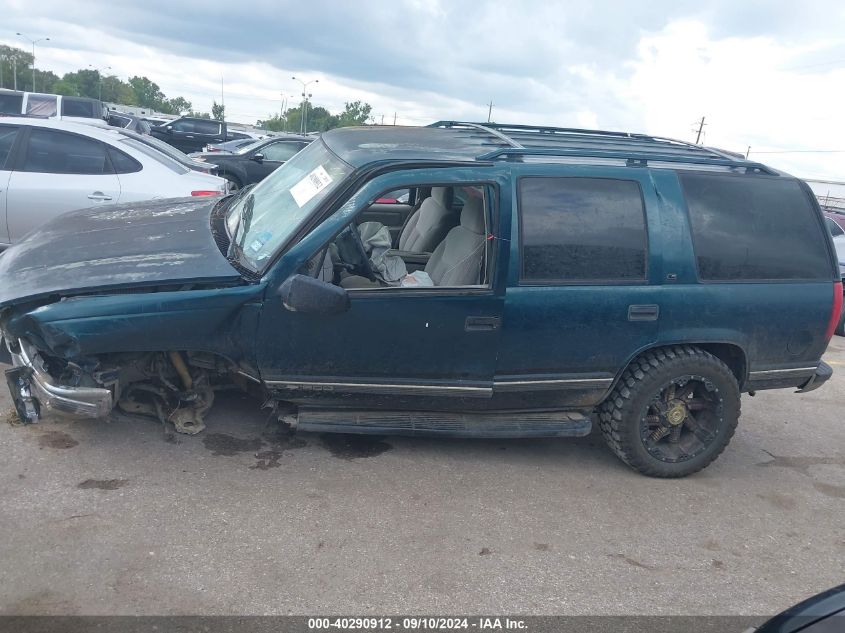 1997 Chevrolet Tahoe K1500 VIN: 1GNEK13R2VJ433716 Lot: 40290912