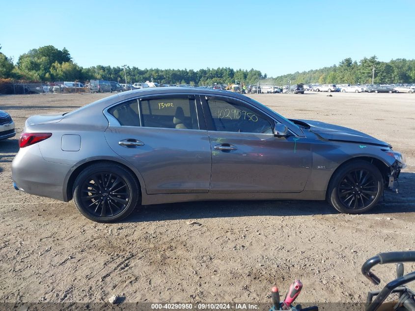 2019 Infiniti Q50 Luxe/Sport/Signature Edit VIN: JN1EV7AR9KM592235 Lot: 40290950