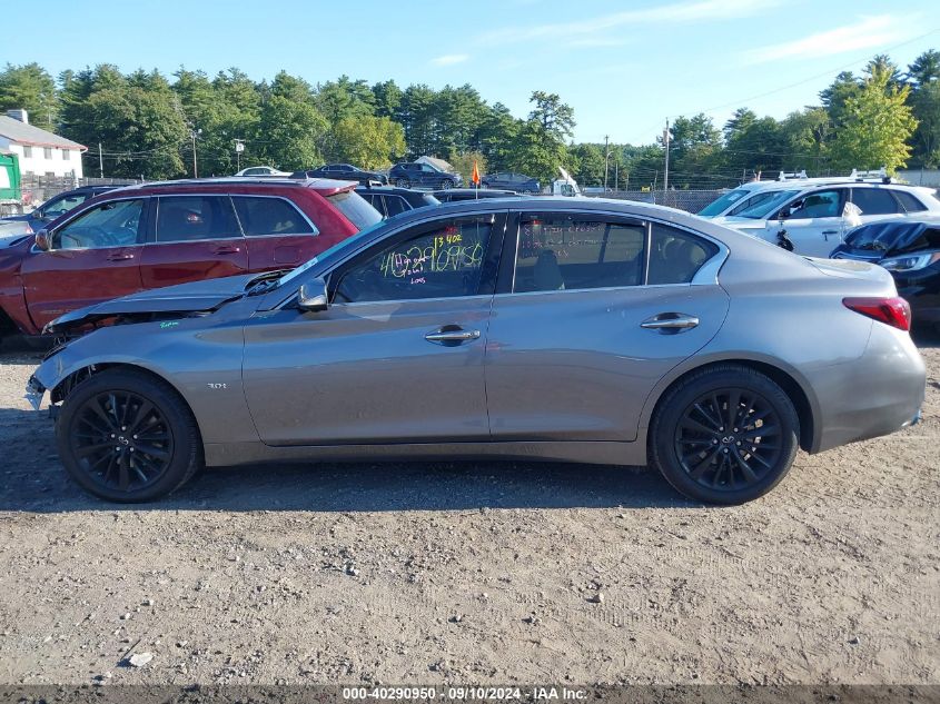 2019 Infiniti Q50 Luxe/Sport/Signature Edit VIN: JN1EV7AR9KM592235 Lot: 40290950