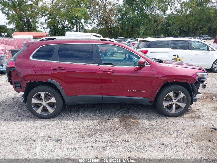 2019 Jeep Cherokee Limited 4X4 VIN: 1C4PJMDX2KD133297 Lot: 40290951