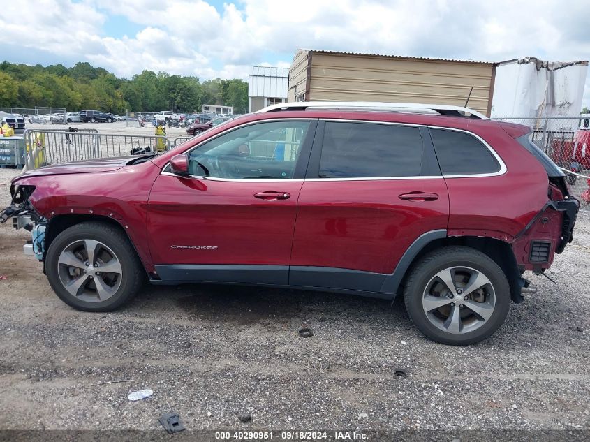 2019 Jeep Cherokee Limited 4X4 VIN: 1C4PJMDX2KD133297 Lot: 40290951